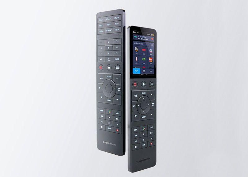 two crestron remotes, product photo